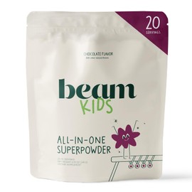 Beam Kids All in One Superfood Powder, Nutritional Shake, Organic Greens, Probiotics, Vitamins, Immune Support, Gut Health, Superfood Drink, Daily Nutrition for Children, No Artificial Sweeteners