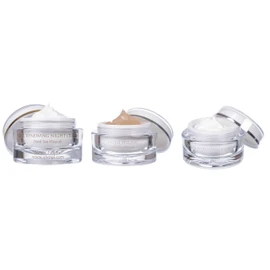Vivo Per Lei Day Moisturizer, Night Cream & Facial Peeling Skin Care Set, 3 Pack