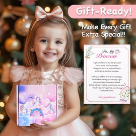 ONECOCOA Toddler Purse Gifts for Girls, Little Girl Purse Kids Wallet Crossbody Bag Toys Birthday Gift for 2 3 4 5 6-8 Year Old Girl (V, Pink)