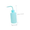 SAFIGLE 4Pcs Squeeze Rinse Bottles for Eyelash Extensions Salad and