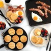 Nordic Ware Nonstick Pancake Pan, Heavy Aluminum, 7 Round Cups,