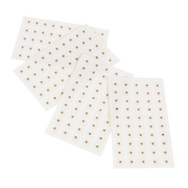 LALAFINA 2 Sets 200Pcs care ear acupoint patches auricle massager Auricular point Auriculotherapy Seeds vaccaria ear seeds plastic Wang Buliuxing massage beads ears applique