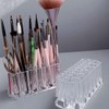 Eden Multi-purpose Acrylic Brush Holder 26-Compartment Cosmetic Box / 이덴 다용도 아크릴 브러쉬거치대 26구 네 화장품함