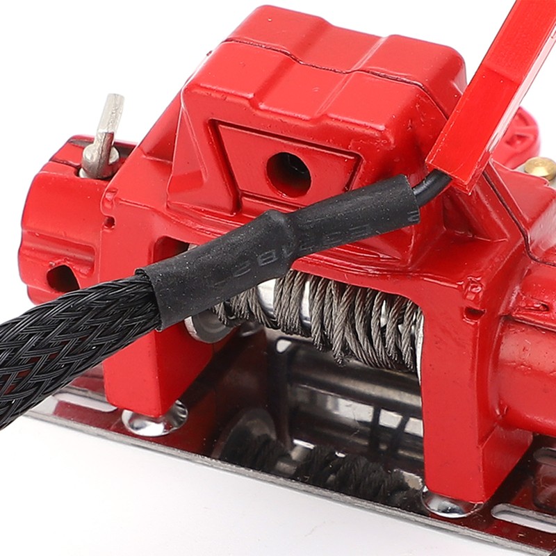 RC Automatic Winch and Wireless Remote Controller Receiver Simulation for