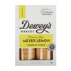 Dewey’s Bakery Meyer Lemon Cookie Thins | Baked in Small Batches | Real, Simple Ingredients | Time-Honored Southern Bakery Recipe | 9 oz