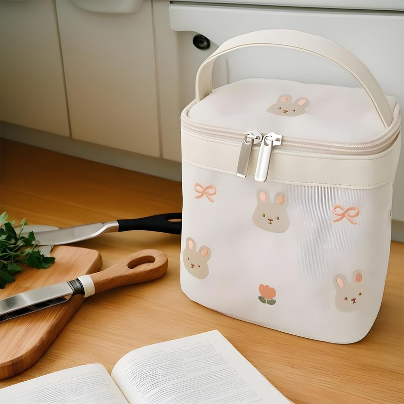 Cooler Bag - Cartoon Small Cooler Bag | Reusable Foldable