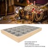 Jewelry Storage Display Trays Multipurpose 24 Grids Jewelry Tray for