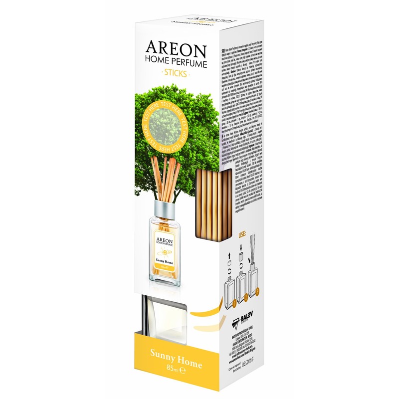 Areon Home Luxury Perfume Reed Diffuser Sunny Home + 10