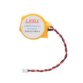 LJCELL CMOS Battery for Dell Latitude E5440 E5450 E6440 E6420 E7440 E7240,CMOS battery for Dell AlienWare M11x R1 R2 Area-51 M9700 M9750 laptop BIOS RTC CR2032 Battery with 2 Wire Cable and connector.