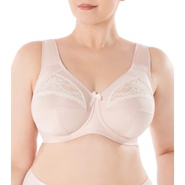 Sermija Women's Comfortable Bra with Underwire - Soft Moisture Regulating Women's Bra - Supportive Comfort Bra Women, skin-coloured