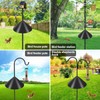 Gtongoko 19 Inch Squirrel Baffle for Bird Feeder Pole Squirrel