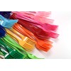 Exquisite Solid Color Premium Plastic Cutlery, Heavy Duty Plastic Disposable