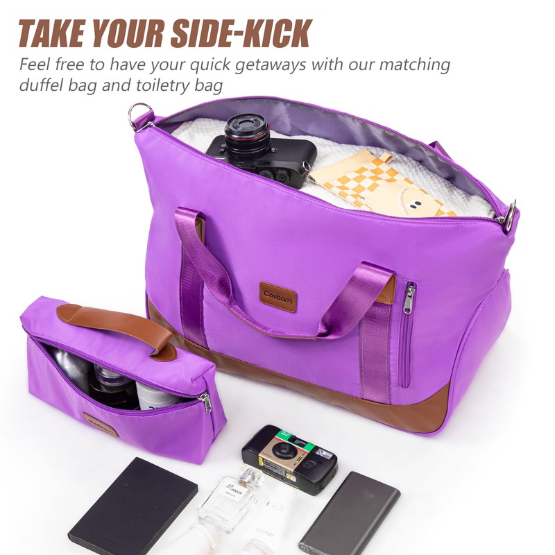 Cosbarn Luggage Sets 5 Piece Suitcases with Wheels, Suitcase Set