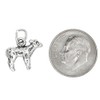 Sterling Silver Oxidized 3D Lamb Sheep Charm