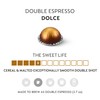 Nespresso Capsules Vertuo, Double Espresso Dolce, 30-Count Espresso Pods, Brews