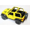 2018 Jeep Wrangler Rubicon No Top Yellow - Kinsmart P/B