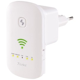 7links WiFi Verstärker: Dualband-WLAN-Repeater, Access Point & Router, 1.200 Mbit/s, WPS-Taste (WLAN Erweiterung, WiFi Booster, Einrichten)