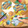 TYHJOY 24 Pcs Cartoon Yellow Birthday Party Invitations with Envelopes,