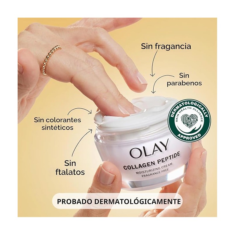 Olay Regenerist Collagen Peptide 24 Face Moisturizer, Fragrance-Free, 1.7 Oz