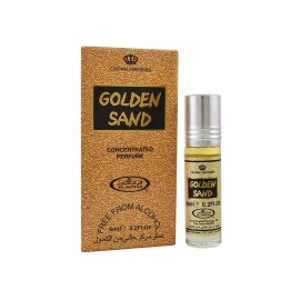 Al Rehab (2x) Golden Sand Al Rehab Oil Concentrated 6ml Alcohol Free Roll On Itr Perfume