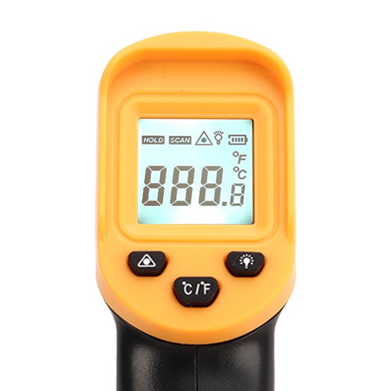 Digital Infrared Thermometer Handheld Non Contact Laser Surface Temp Reader