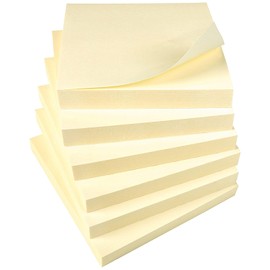 Q-Connect Quick Notes 76 x 76mm Yellow (12 Pack) KF10502