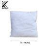 K KILIPES Set of 2 Pillowforms Throw Pillow Inserts 16x16