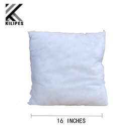 K KILIPES Set of 2 Pillowforms Throw Pillow Inserts 16x16 Inches, Square Cushion Sofa Pillow Inserts for Living Room Bedroom Office