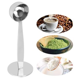 Coffee Shovel - Multi-Purpose Stainless Steel Coffee Spoon for Stuffing Measuring Spoon with Coffee Bean Powder for Stuffing