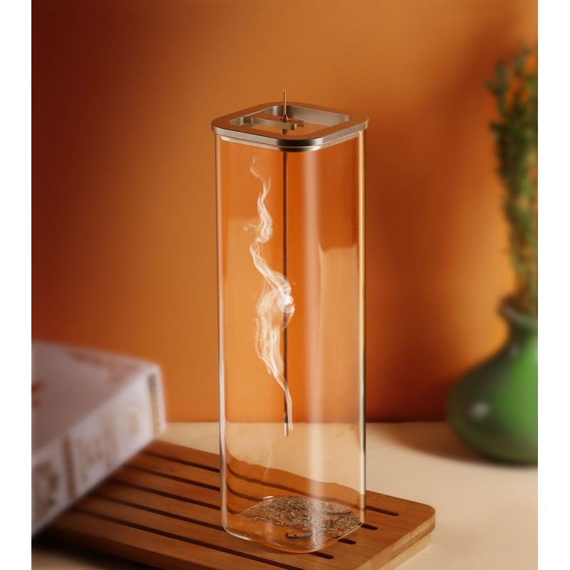 Insence-Stick Holder [Anti-Ash Flying], Modern Incense Burner Holder with Removable