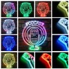 ADVPRO Podcast Microphone DND RGB Dynamic Glam LED Sign -