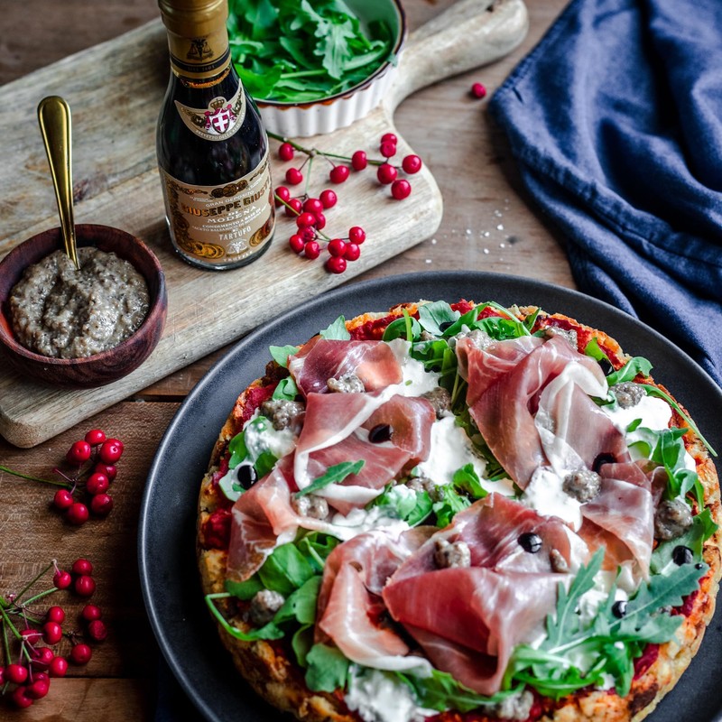 Giusti Truffle Balsamic Vinegar-Based Condiment from Modena Italy – Made