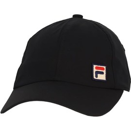 Fila Tennis FDZEM0090 5557 Tennis Hat, Cap, UV Protection, Unisex, Black