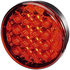HELLA 2SB 344 200-081 Rearlight - LED - 12/24V - mounting - Lens Colour: Red - Cable: 500mm - right/left