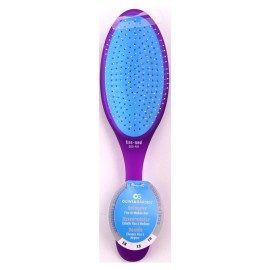 Olivia Garden Detangler OG Brush – For Fine & Medium Hair, Frizz-Free - Purple