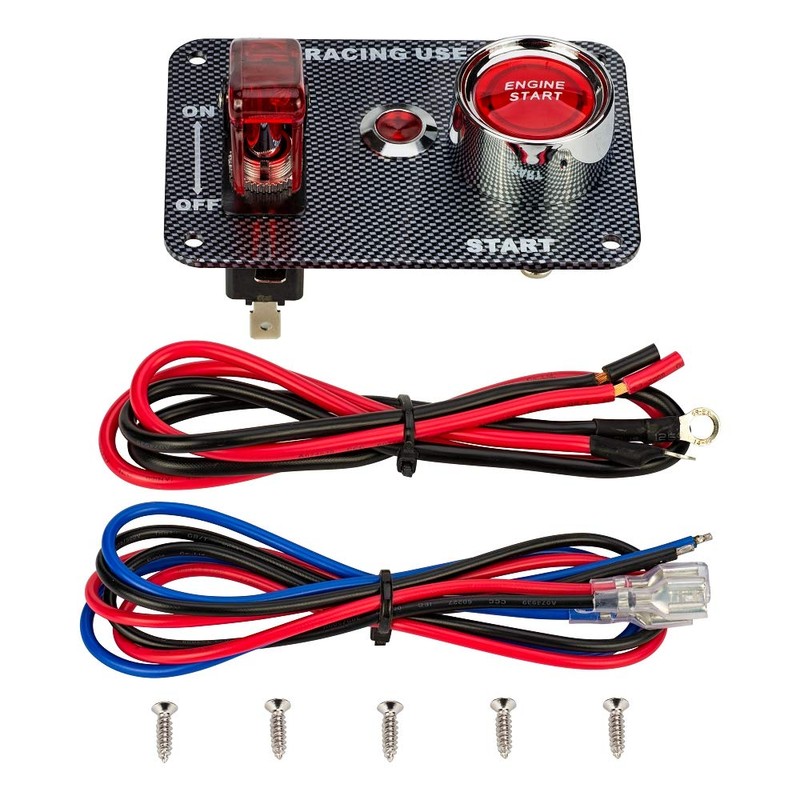 DC12V 20A Rocker Switch & 50A Ignition Switch Universal Switch