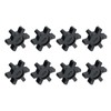 sourcing map 8pcs L75 Jaw Coupling Insert, Flexible Solid Type