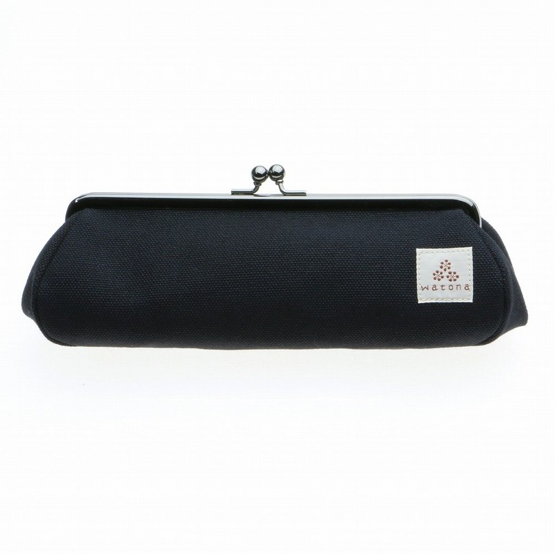 watona Canvas Pencil Pouch, blk