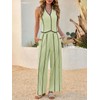 Tankaneo - Conjunto de ropa de 2 piezas para mujer,