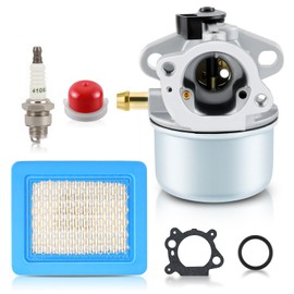 AUTOKAY 799868 Carburetor kit Compatible with 6-6.75 HP Craftsman Snapper 22" Push Mower Carb, with Air Filter Spark Plug Re#498170 799872 694202 497586 498254 Lawn Mower Parts
