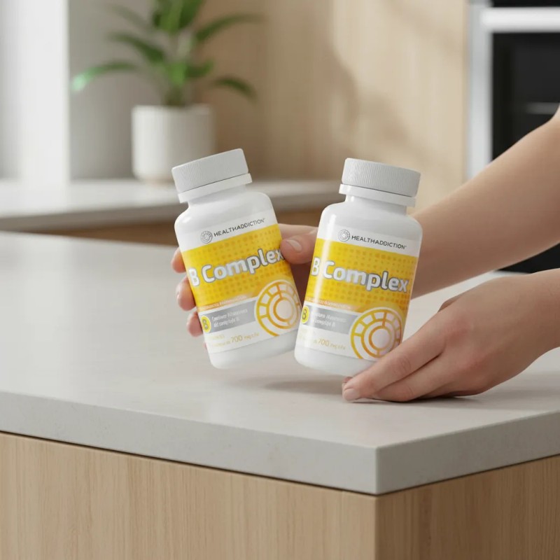Pack Complex Healthaddiction Complejo 120 Tabletas Sabor