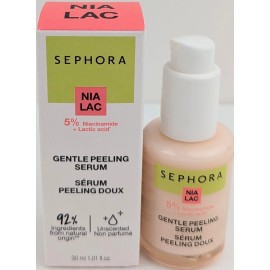 Sephora Gentle Peeling Serum With 5% Niacinamide + Lactic Acid 1fl.oz. Full Size
