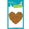 Lawn Fawn LF3620 Floral Heart Hot Foil Plate Hot Foil