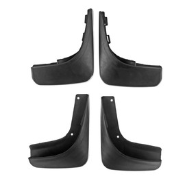 A-Premium - Juego de 4 solapas de lodo para salpicaduras, guardabarros con kits de accesorios compatibles con Volkswagen Golf 2010-2012, Hatchback, MK6, delantero y trasero (lado del conductor y del