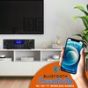 Pyle Wireless Bluetooth Home Stereo Amplifier - Multi-Channel 200 Watt