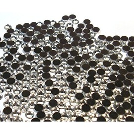 Perlin - Hotfix rhinestones, 7200 pieces, crystal, 3 mm, SS10 AAA quality, crystal, iron-on, hot glue, glitter stones, rhinestone glass rhinestone beads 405