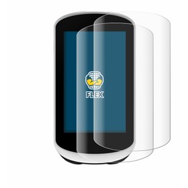 BROTECT Pack of 2 Full Cover Screen Protectors for Garmin Edge Explore 2 Full Screen Protector Film [3D Curved, Anti-Fingerprint, Crystal Clear]