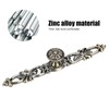 4 Sets Bronze Round Handles Cabinet Single Hole Pulls Furniture