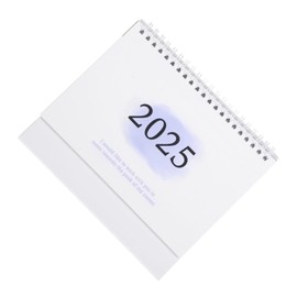 TEHAUX Decorative English Desk Calendar Minimalist Monthly Planner for Office Home Use Thick Design for Easy Writing for Teachers Students and Professionals