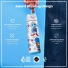 Ion8 Lightweight Steel Water Bottle, 600 ml/20 oz, Non-Insulated, Leak